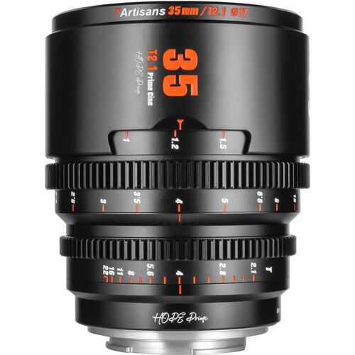 7Artisans HOPE Prime 35mm T2.1 Mark II Super35/APS-C